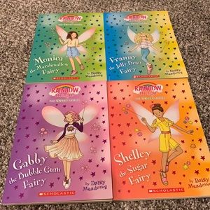 4 Rainbow Magic books. The Sweet Fairies.